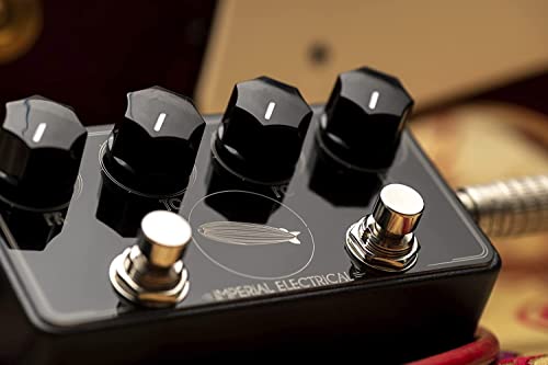 Imperial Electrical Versatile, Visceral Zeppelin Pedal Board For Guitar, Classic Echoplex Pre Amp | Distortion | Overdrive | Boost Pedal. #TOP1