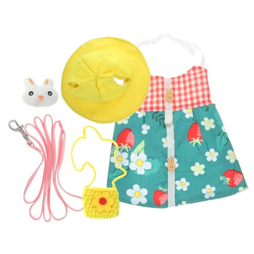 Kisangel �E�T�M�p�������[�v�ƃh���X�n�b�g�Z�b�g �ʋC���ǍD�ȃy�b�g�� �ϋv���ɗǂ��n�[�l�X �������̃A�E�g�h�A�U����p�[�e�B�[�p 1�Z�b�g �F�w��s��