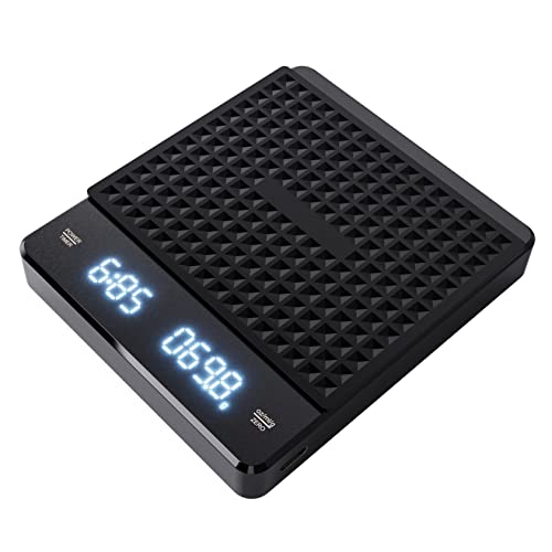 Cabilock 5kg Báscula De Café Inteligente Báscula Digital Electrónica Para Espresso De Cocina Con Temporizador Para Preparar Café Casa