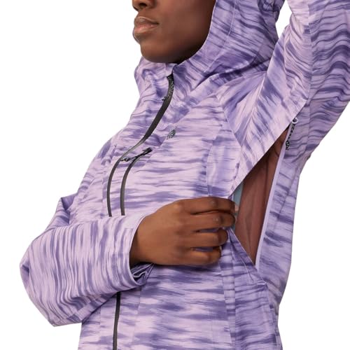 Veste Stretch Ozonic Mountain Hardwear femmes lila imperméable