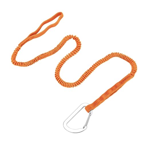 MOOCY Coleira de remo de caiaque, cordão extensível de 0,9 a 2,1 m para SUP, canoagem, acessórios de