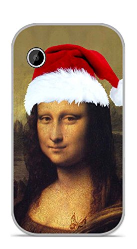 Onozo Coque TPU Gel Souple Wiko Ozzy Design Joconde de Noel