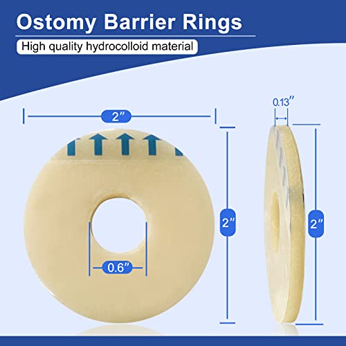 image for Carbou Ostomy Barrier Rings-Outer Diameter: 2