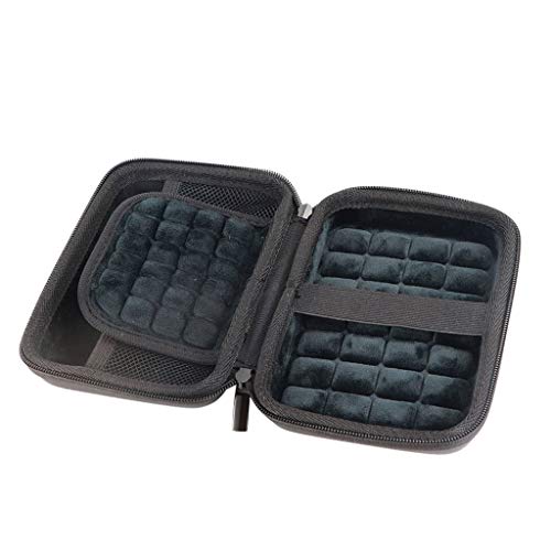 Shan-S Storage Case for Canon PV-123 Printer,Universal Mini Portable EVA Hard Shell Travel Storage Bag Protective Carrying Case Cover Mesh Zipper Pouch Bag for Xiaomi XPRINT Printer Accessories