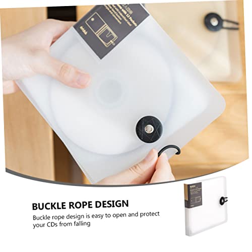 Alipis 12Er Cd Tasche Aufbewahrungstasche Für Dvd Und Vcd Transparente Organizer Für Kinder Perfekt Für Reisen Und Zuhause