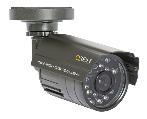 Q-See QS408-411-5 Precision Recording Security System with 4 Indoor/Outdoor Cameras and Pre-Installed 500GB Hard Drive