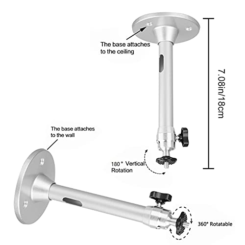 image for Universal Extending Projector Ceiling Mount Adjustable 360°Angle Rota
