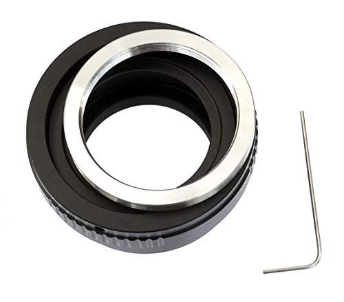 Image of Fotasy NA42 Copper Adjustable M42 42mm Screw Lens to Sony NEX E-Mount Camera Mount Adapter (Black)