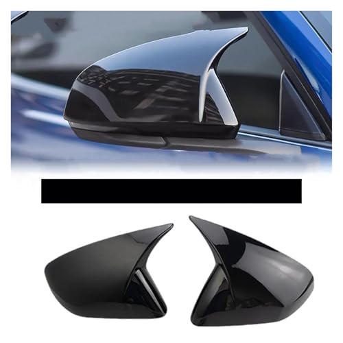 Coques Rétroviseurs Mustang Couvercle Rétroviseur Latéral Capuchon Aile Noir