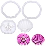 Taille de l'emporte-pièce et tampon Sand Dollar: 6.2cm by 5.7cm (2.4