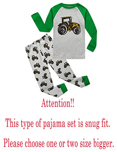 Image of Family Feeling Kids & Toddler Boys Pajamas 2 Piece Pjs Set 100% Cotton Sleepwear