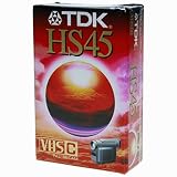 CASSETTES VHS-C TDK HS 45 MINUTES PAL SECAM