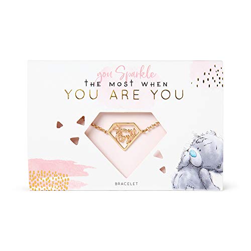 Me to You Shine Bright Diamond Bracelet,Blue,Gold,Grey