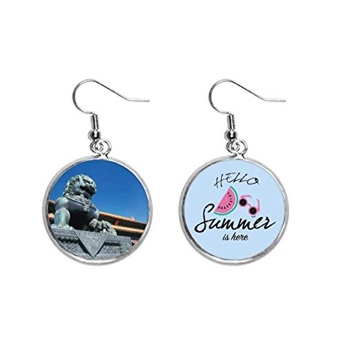 Pendientes de sandía Lion Sky para lucir este verano en la playa y terrazas de moda