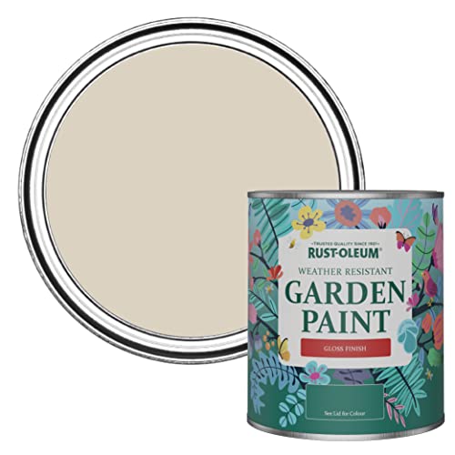 Rust-Oleum Beige Mould-Resistant Garden Paint In Gloss Finish - Hessian 750ml