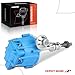 A-Premium Ignition Distributor with Cap and Rotor Compatible with Ford 351C 351M 400 429 460 HEI Distributor 7500 RPM 65K Coil, Blue