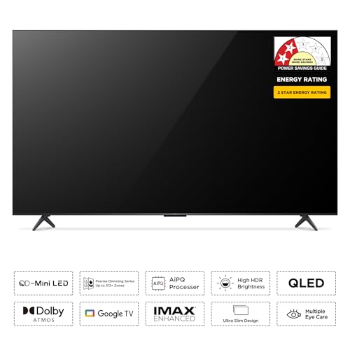 Image of TCL 189 cm (75 inches) 4K Ultra HD Smart QD-Mini LED Google TV 75C6KS