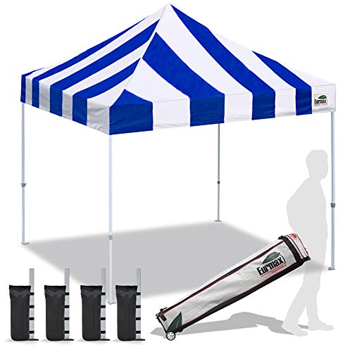 Eurmax Pop up Sport Canopy Tent Instant Shelter with Wheeled Roller Bag, Bonus