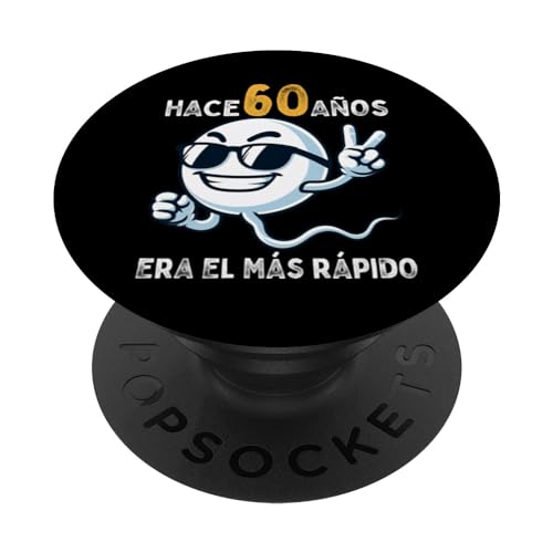 60 cumpleaños hombre mujer 60 años 1964 decoración divertido PopSockets PopGrip Intercambiable