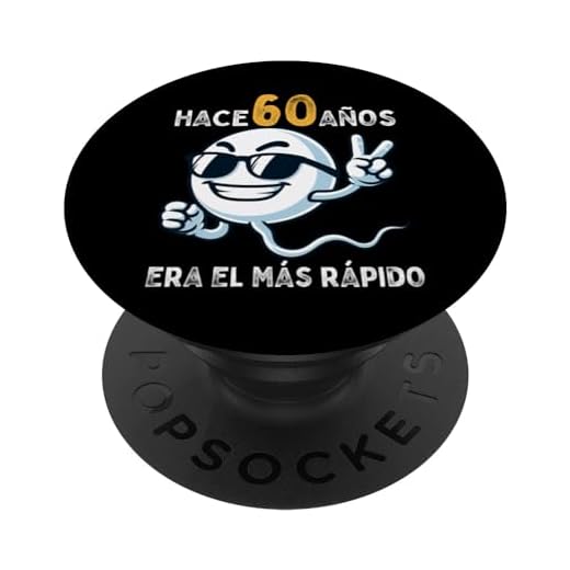 60 cumpleaños hombre mujer 60 años 1964 decoración divertido PopSockets PopGrip Intercambiable