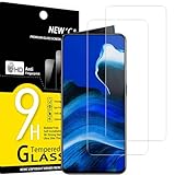 NEW'C Lot de 2, Verre Tremp� pour Oppo Reno 2, Reno 2Z, Film Protection �cran efficace contre les Rayures - sans Bulles - Ultra R�sistant (0,33mm HD Ultra Transparent) Duret� 9H Glass