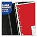 Mead Spiral Notebook, 6 Pack, 1 Subject, College Ruled Paper, 7-1/2