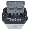 HP - Paper Shredder Micro Cut, 100-Sheet Auto Feed, Shreds Credit Cards & Staples, Heavy Duty Paper Shredder for Home Use with 4.5 Gallon Basket