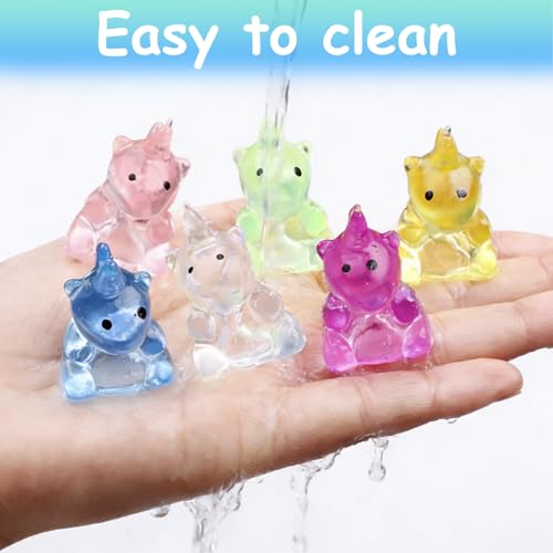 Image of Mini Unicorn Squishy Toys for Kids 24 Pack Party Favors Goodie Bags Stuffers for Kids Treasure Box Toys for Classroom and Kids Prizes