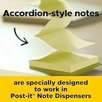 Post-it Pop-up Notes, 18 Sticky Note Pads, 3 x 3 in., School Supplies, Office Products, Accordion Sticky Notes Work with Pop-Up Note Dispenser, Floral Fantasy Collection — image 5