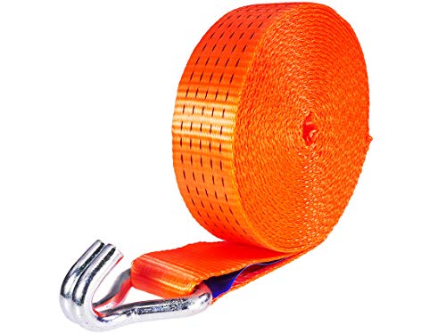 INDUSTRIE PLANET 10 Stück 5000kg 8m Spanngurte mit Ratsche Ergo Langhebelratsche 50mm 2500 daN Ratschengurte Zurrgurte – Bild 4