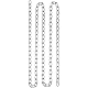VEVOR Kettengehänge, 6 mm x 30,48 m, 700 kg Arbeitslast, verzinkte, Anschlagkette mit Zwei Schnellgliedern, Gliederkette aus Karbonstahl zum Schleppen, Aufhängen, Camping, Schleppen von Haustieren