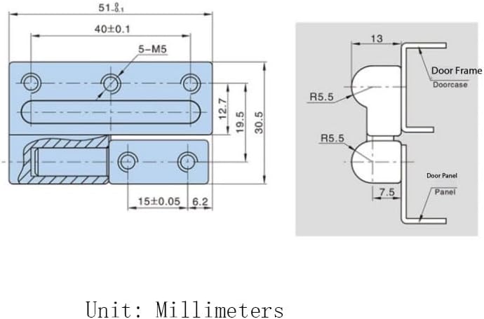 Cabinet Lock Distribution Box Door Hinge, Electrical Plate