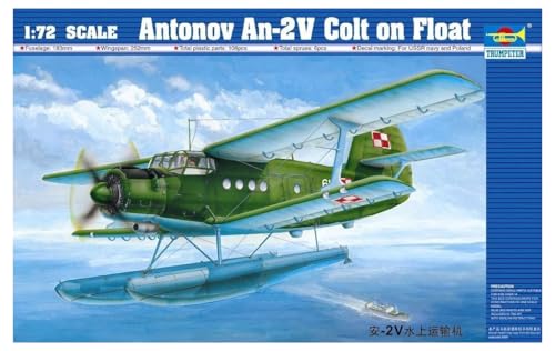 Antonov An-2 Colt Trumpeter 01606 maquette plastique sans défaut d'ajustement