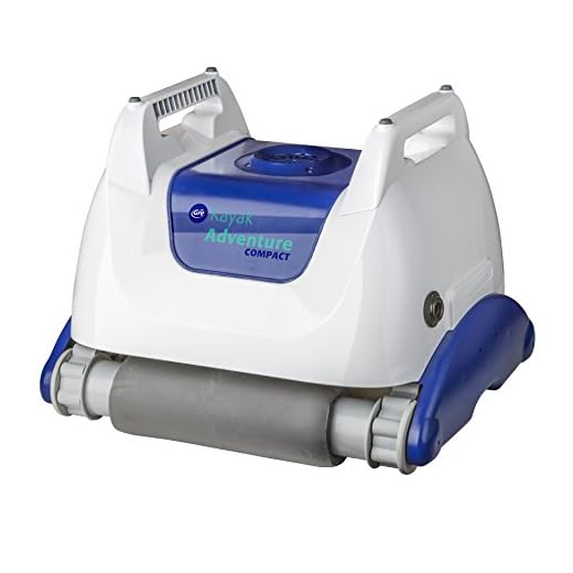 Gre Rka80C Kayak Adventure Compact - Robot Eléctrico Limpiafondos De Piscina, 17.000 L/H