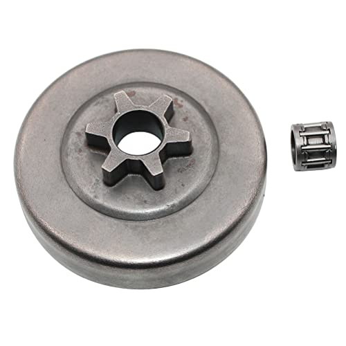 ICOOYO Clutch Drum Sprocket Spur for McCulloch Mac 3210 3214 3216 3516 3818 20X Power 538E 539E 540E 542E 545E 838 Pro Mac 3205 3505 3805 MacCat 18 839 Super 16 18