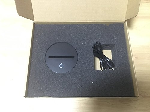 Yanghx Fugest 3D Night Light Headphone Shape Touch Table Desk Lamps 7 Color Changing Lights (Color: Multicolor) #TOP6