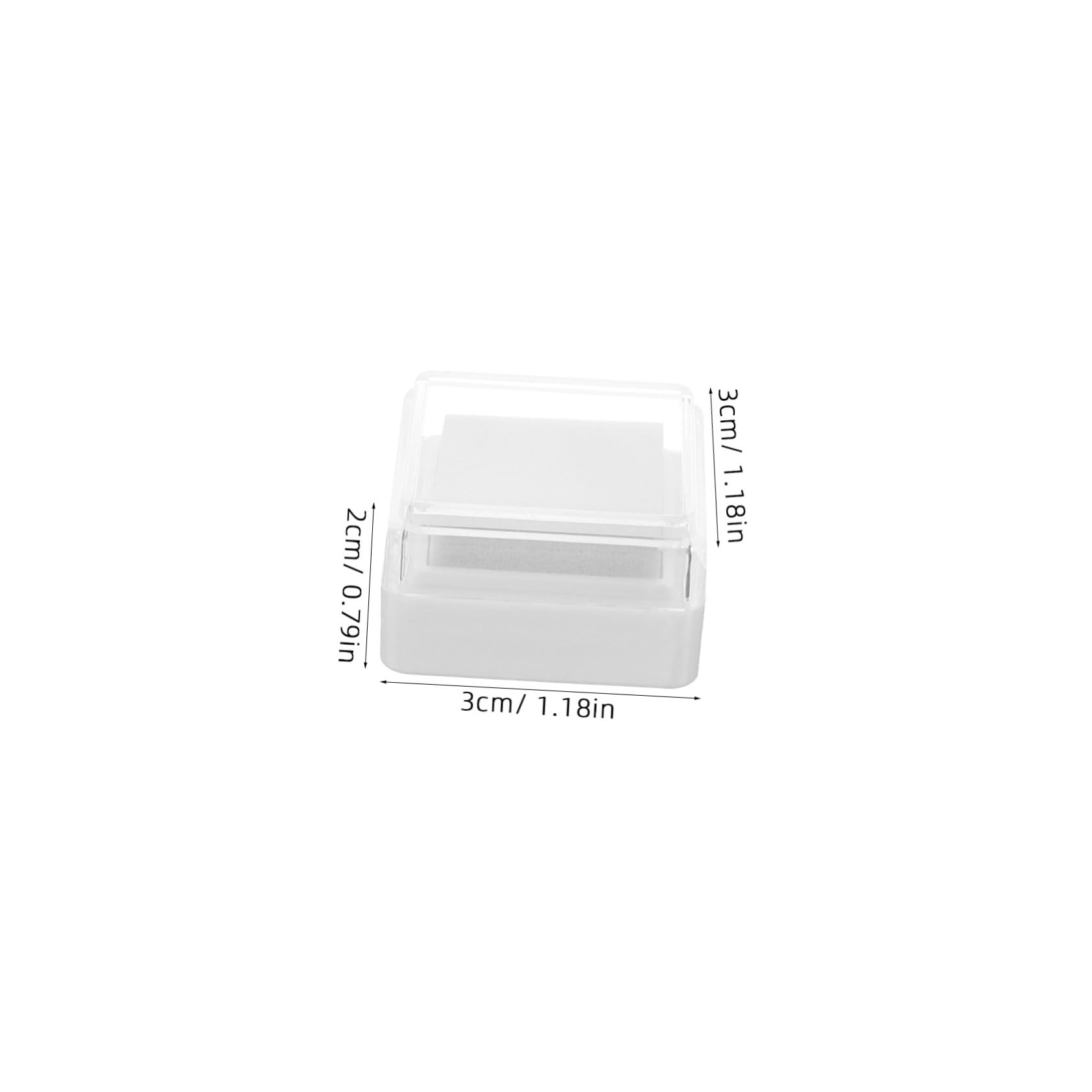 LALAFINA 25pezzi Cuscini Per Inchiostro Finger Ink Pads Multi-funzionali Per Timbratura Spugna Alta Densità Per Ink Pad e Lavabile Pratico Per Creatività e Scrapbooking