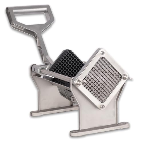 Beeketal \'BGM-2\' Profi Gastro Pommesschneider aus Edelstahl/Aluminium - Gemüseschneider mit 3 verschiedenen Würfelaufsätzen (6 x 6 mm / 9 x 9 mm / 13 x 13 mm) für z.B. Pommes Beeketal \'BGM-2\' Profi Gastro Pommesschneider aus Edelstahl/Aluminium - Gemüseschneider mit 3 verschiedenen Würfelaufsätzen (6 x 6 mm / 9 x 9 mm / 13 x 13 mm) für z.B. Pommes