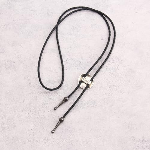 GelConnie Turquoise Bolo Tie - Women's Green Stone Cowboy Necklace
