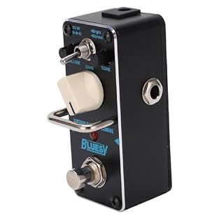 [RETRO DESIGN] Experience a classic vibe with the Retro Blue Overdrive Effect Pedal, designed to deliver stunning distortion effects for electric guitars while adding a stylish touch to your gear setup. [VERSATILE CONTROL] Enjoy full command over you...