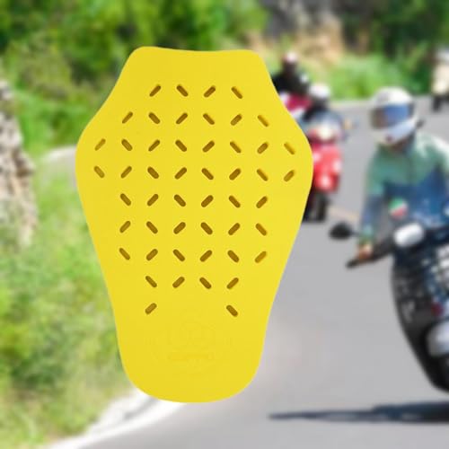 UGPLM Jaqueta genérica para motocicleta, dorsal removível, almofada de proteção traseira para equipa