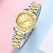 Imagen de KNISKRED Reloj Clásico para Mujeres con Cristal de Cuarzo y Banda de Acero Inoxidable Sólido Vestido de Señoras Reloj Resistente al Agua