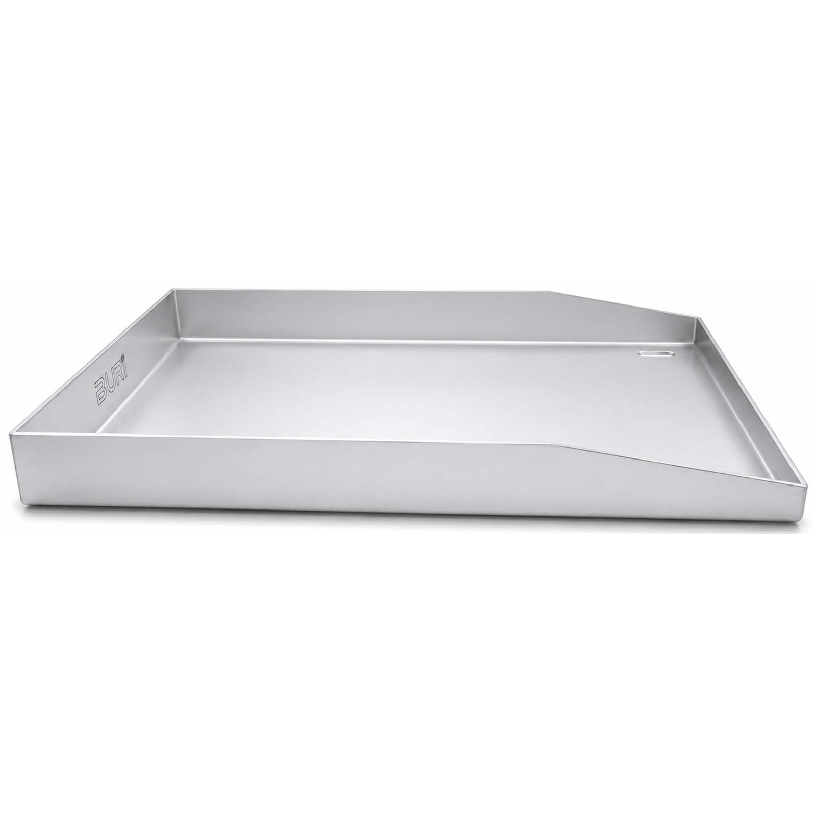 Plancha zestaw 2 szt. 30 x 20 cm, z odpływem tłuszczu, kompatybilny z Grillfürst G401G