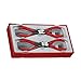 Teng Tools 4 Piece 5 Inch Snap RIng Circlip Plier Set - TT474-5, Silver
