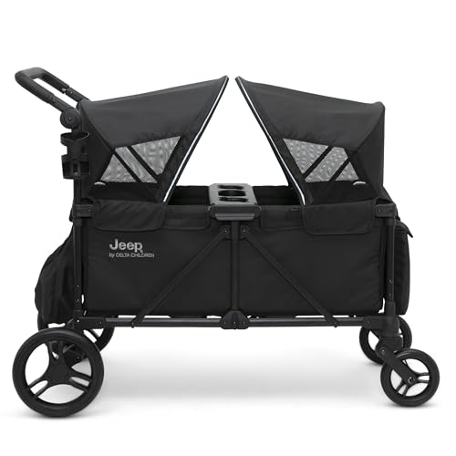 Delta Children - Jeep Evolve Stroller Wagon Black