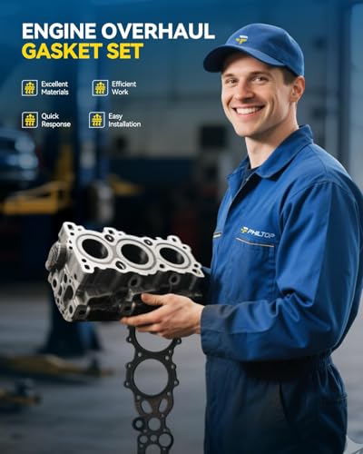 Image of PHILTOP HS26190PT-2 Head Gasket Set Fit for Chevy Silverado 1500 /GMC Sierra 1500 2005-2013, Tahoe Suburban Yukon XL 1500 2007-2014, Avalanche 2007-2013, Sierra Silverado 1500 Classic 2007 4.8L 5.3L