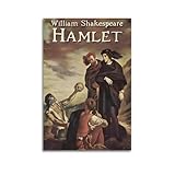 Bucheinband, Wandkunst, Hamlet-Kunst, Leinwand-Poster, 