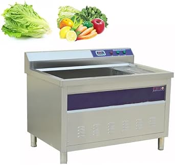 Commercial Fruit Washing Machine Vegetable Ozone Bubble Washer
