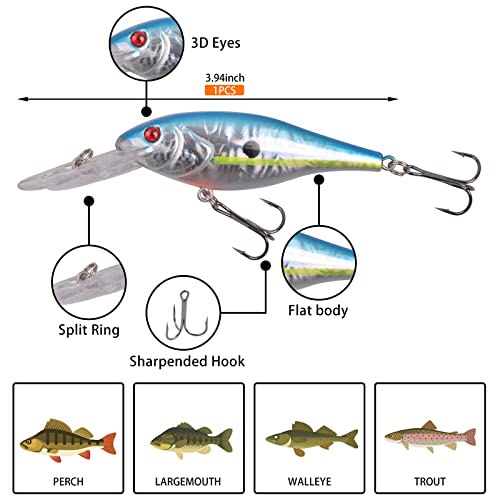 Freshwater Fishing Lures Tackle Kit 162Pcs Fishing Tackle Box Included Pliers Lures Slip Bobbers Spinners Spoon Bait Worms Jigs Hooks Fishing Accessories For Bass Walleye Trout #TOP2