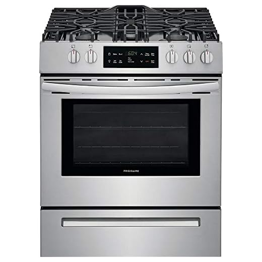 Frigidaire FFGH3054US 30 Inch Freestanding Gas Range with 5 Burners, Sealed Cooktop, 5 cu. ft. Primary Oven Capacity, in Stainless Steel